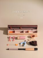 샤오슈지아의 새로운 샤오산 소형 낚시복 야외 미노우 호스 마우스 화이트 스트라이프 휴대용 미니 숏 섹션 스트림 핸드 낚싯대 - 이미지 5