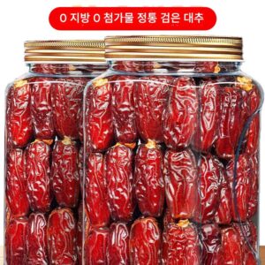 대추 500g 통조림 이란산 수입 검은 대추 두바이 제외 UAE 신장 건과일 보존식품 공식 플래그십 스토어