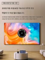 2024년 신형 레이저 주간 홈 4k 초고선명 고휘도 프로젝터 상업 사무실 홈시어터 3D 침실 벽면 프로젝션 B&B 호텔 휴대전화 프로젝션 자동 초점 무소음 폐쇄형 프로젝터 - 이미지 2