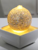 심플하고 창의적인 물 장식 스팽글 순환 분수 풍경 사무실 데스크탑 소녀를 위한 작고 신선한 장식