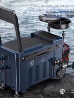 야외용 신규 낚시 장비 세트 낚시 상자 초경량 낚싯대 느낌 미끼 세트 낚시 의자 유니버설 야생 낚시 - 이미지 4