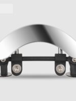 전기 오토바이 범용 개조 광각 거울 백미러 파노라마 사각지대 베스파 반사경 높이가 높은 소형 윈드실드 - 이미지 4