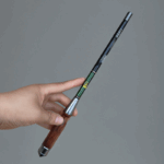 스트림 소형 물체 막대 포켓 낚싯대 낚싯대 말 입 흰색 줄무늬 휴대용 짧은 섹션 스트림 손 막대 미노 막대 새우 막대 어린이 막대 - 이미지 3