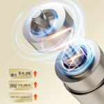 폭력적인 팬 포켓 헤어 드라이어 무선 야외 터빈 팬 냉각 먼지 제거 블로어 핸드헬드 휴대용 홈 - 이미지 3