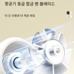 폭력적인 팬 포켓 헤어 드라이어 무선 야외 터빈 팬 냉각 먼지 제거 블로어 핸드헬드 휴대용 홈 - 이미지 4