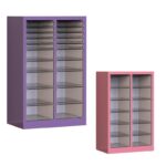 네일 아트 숍 네일 폴리쉬 접착제 통조림 테이프 파티션 평평한 바닥 보관 캐비닛 A4 파일 캐비닛 서랍 베이킹 몰드 분류 - 이미지 5