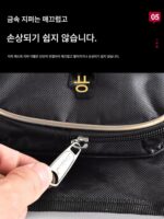 차오위 낚시 의자 등받이 가방 두꺼워진 다기능 범용 스크래치 방지 소형 가방 이중 낚싯대 상자 낚싯 의자 보관 하드 가방 - 이미지 3