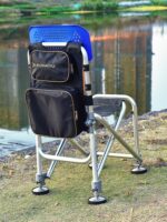 차오위 낚시 의자 등받이 가방 두꺼워진 다기능 범용 스크래치 방지 소형 가방 이중 낚싯대 상자 낚싯 의자 보관 하드 가방 - 이미지 5