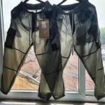 차오 브랜드 루즈 속건성 반투명 선크림 스킨 팬츠 남성 여름 가볍고 통기성 있는 오버올 아웃도어 캐주얼 팬츠 - 이미지 2