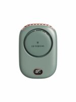 작은 팬 허리에 걸 수 있는 날개 없는 USB 충전 초장수명 배터리 휴대용 야외 여행 학생 기숙사 사무실 - 이미지 5