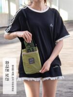 핸드폰 가방 미니 가방 남녀 한국 스타일 심플 2024 새로운 스타일 키 체인지 여름 산책 작은 어깨 가방 - 이미지 2