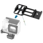 택티컬 피쉬본 고프로 스포츠 카메라 모바일폰 카메라 브라켓 20mm 레일 장착베이스 라이브 방송 브라켓 - 이미지 4