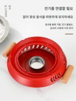 게 냄비 특수 냄비 304 스테인리스 스틸 건조 냄비 상업용 알코올 유도 쿠커 개구리 냄비 다진 고추 생선 머리 분지 - 이미지 4