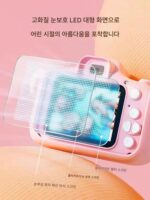 어린이용 카메라로 사진을 찍을 수 있는 디지털 카메라 HD 장난감 인쇄 가능 소년 소녀 생일 선물 소형 카메라 - 이미지 5