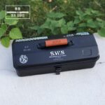 SWS 야외 캠핑 피크닉 티 끓는 물 핸드 브루잉 커피 콤비네이션 장비 세트 그라운드 네일 잡화 가방 도구 상자