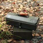 SWS 야외 캠핑 피크닉 티 끓는 물 핸드 브루잉 커피 콤비네이션 장비 세트 그라운드 네일 잡화 가방 도구 상자 - 이미지 2