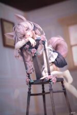 토끼 플로이드 2D GK 완제품 핸드메이드 아름다운 소녀 동상 모델 장식품 남자친구 선물