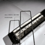 5만년된 스테인리스 스틸 바베큐 그릴 탄소판 두꺼워진 숯 바베큐 그릴 특두꺼운 야외용 일체형 몰딩 1m까지 확장 - 이미지 3