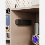 친환경 다이닝 사이드 캐비닛 통합형 벽면 하이 캐비닛 스톤 코보스 스위핑 로봇 랙 진공 청소기 보관 캐비닛 - 이미지 5