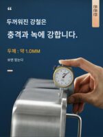 사각 4격자 핫팟 냄비 상업용 스테인리스 두꺼워진 하이디라오 만다린 오리 수프 냄비 맞춤형 유도 조리기 전용 - 이미지 2