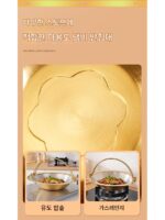 스테인리스 스틸 노스틱 건조 냄비 걸쭉한 가스 유도 조리기 범용 스키야키 냄비 맑은 수프 붉은 수프 매달린 뜨거운 냄비 냄비 - 이미지 3