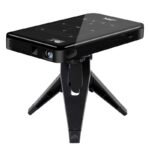 야외 휴대용 미니 DLP 프로젝터 WiFi 블루투스 무선 연결 모바일 폰 프로젝션 4K 비디오 디코딩 안드로이드 스마트 오피스 홈 해외 버전