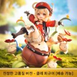 오리지널 God Klee 핸드메이드 불꽃놀이 기사 2차원 애니메이션 게임 주변기기 모델 케이스 데스크탑 장식품 선물