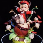 오리지널 God Klee 핸드메이드 불꽃놀이 기사 2차원 애니메이션 게임 주변기기 모델 케이스 데스크탑 장식품 선물 - 이미지 3