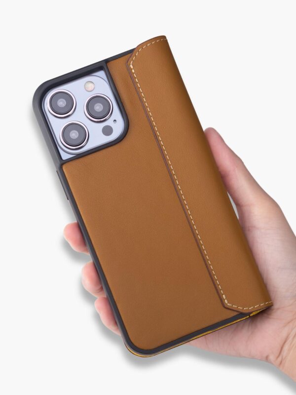 HANATORA Flower Tiger는 Apple 16/15promax 모바일 폰 케이스 정품 가죽 플립 커버 iphone14/13 모바일 폰 케이스 낙하 방지 비즈니스 12 보호 케이스 고급 Plus 남성 및 여성용에 적합합니다.