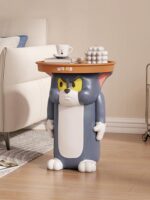 만화 톰캣 커피 테이블 크리에이티브 거실 장식 바닥 귀여운 선물 조명 럭셔리 장식 입주 선물 - 이미지 5