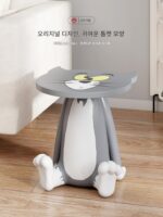 톰캣 커피 테이블 장식 바닥 소파 사이드 테이블 귀여운 가정용품 크리에이티브 만화 침대 옆 테이블 입주 선물 - 이미지 4