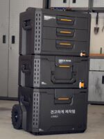 미국 TOUGHBUILT 스태킹 셀프락킹 툴박스 하드웨어 휴대용 보관박스 야외 캠핑박스 TOUGHBUILT - 이미지 5