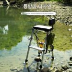 3세대 업그레이드 스트림 낚시 사다리 다기능 접이식 휴대용 낚시 의자 스툴 야생 낚시 초경량 리프팅 가능 스트림 낚시 - 이미지 2