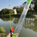 어린이용 소형 루야 인터넷 연예인 소형 낚싯대 미니 스피닝 휠 낚싯대 순수 수제 소형 낚싯대 미니 - 이미지 2