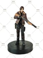 레지던트 이블 게임 주변 인형 장식품 좀비 헌터 가죽 재킷 남성 레온 손 모델 장난감 - 이미지 5