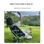 Chengwei 야외 캠핑 문 의자 접이식 의자 레저 낚시 피크닉 의자 휴대용 오토바이 트렁크에 보관 가능 - 이미지 2