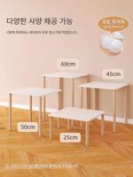 청소 로봇 랙 바닥형 빈 가정용 높고 낮은 발 랙 캐비닛 계층형 랙 고양이 변기 상자 랙 - 이미지 2