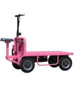 전기 플랫베드 트럭 스톨 트럭 스톨 트럭 모바일 아침 식사 카트 다기능 4륜 모바일 간식 카트 - 이미지 5