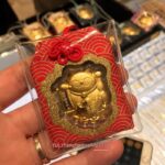 주다이푸 부적 행운 고양이 일본인 구매 순금 가방 펜던트 자동차 걸기 붉은 중국 매듭 휴일 선물 - 이미지 2