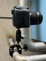 알루미늄 합금 크랩 클로 클립 360x3 스포츠 카메라 브라켓 GoPro 야외 라이딩 오토바이 완두콩 포드 브라켓 - 이미지 2