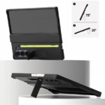 삼성 Z Fold6 모바일 폰 케이스에 적합한 한국 아라리 모바일 폰 케이스는 모든 것을 포함하는 힌지 폴딩 스크린 fold6 얇은 하드 쉘 보호 케이스 펜 슬롯이 있는 심플한 비즈니스 보호 커버입니다. - 이미지 2