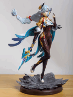 오리지널 신 게임 주변기기 센허 핸드메이드 2차원 리웨 애니메이션 왕녀 자매 스팟 모델 장식품 생일 선물