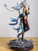 오리지널 신 게임 주변기기 센허 핸드메이드 2차원 리웨 애니메이션 왕녀 자매 스팟 모델 장식품 생일 선물 - 이미지 2