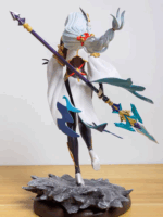 오리지널 신 게임 주변기기 센허 핸드메이드 2차원 리웨 애니메이션 왕녀 자매 스팟 모델 장식품 생일 선물 - 이미지 3