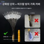 대형 실리콘 스페이스 빈즈 거대 벌크 고품질 대형 경쟁용 라인 그룹 액세서리 낚시 특대형 위장 반점 - 이미지 4