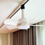 팬 전구 E27 나사 DC 인버터 팬 6단 기어 정방향 및 역방향 17인치 리모컨 디밍 컬러 천장 팬 조명 - 이미지 2