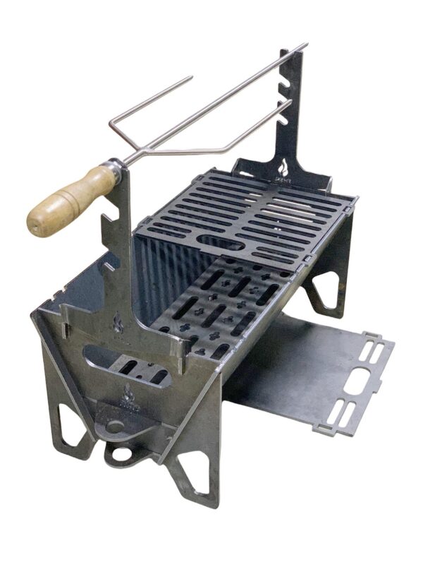 Bandit 야외 캠핑 바베큐 스토브 가족 휴가 바베큐 접이식 분리형 스토브 휴대용 연소 스토브