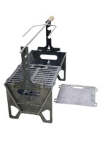 Bandit 야외 캠핑 바베큐 스토브 가족 휴가 바베큐 접이식 분리형 스토브 휴대용 연소 스토브 - 이미지 4