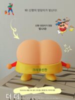 크레용 신짱 시리즈 주변기기 창의적인 생일 선물 여자아이 친구들에게 줄 수 있는 엉덩이 야간 조명 재미있는 남자아이 새해 - 이미지 2