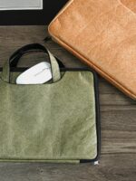 고가 DuPont 종이 휴대용 숄더 메신저 컴퓨터 가방 Huawei MACBOOK Apple Pro13 14 15 16 인치 통근 문서 가방 가볍고 충격 흡수 노트북 가방에 적합